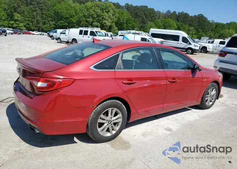 2017 Hyundai Sonata Se from USA, damaged, VIN 5NPE24AF5HH458917